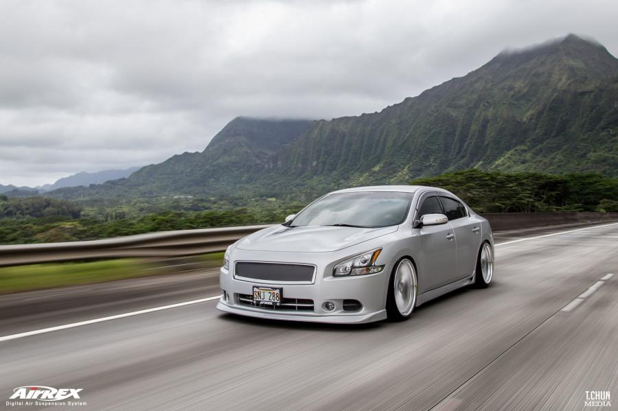 Nissan Maxima X Work on Vossen Wheels (VWS-2) '2016